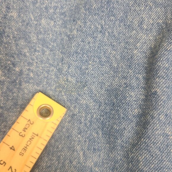 Vintage Jordache Denim Jacket Embellished Sequined Acid Wash Parrot Design Sz L - Picture 15 of 16